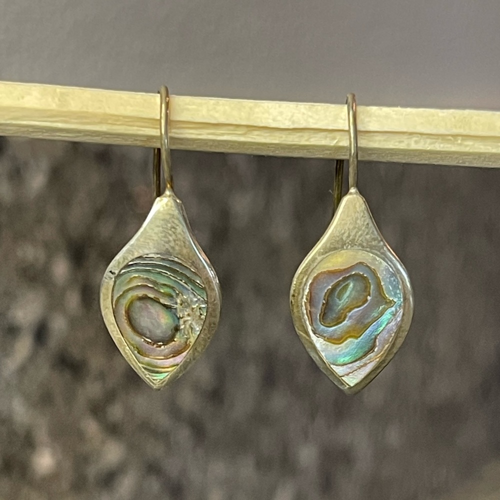 Abalone set in 100% Sterling Silver